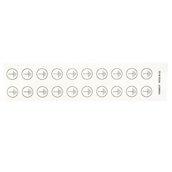 Panduit Card Label, Polyester, Safety Function s PESS-B-SS - main